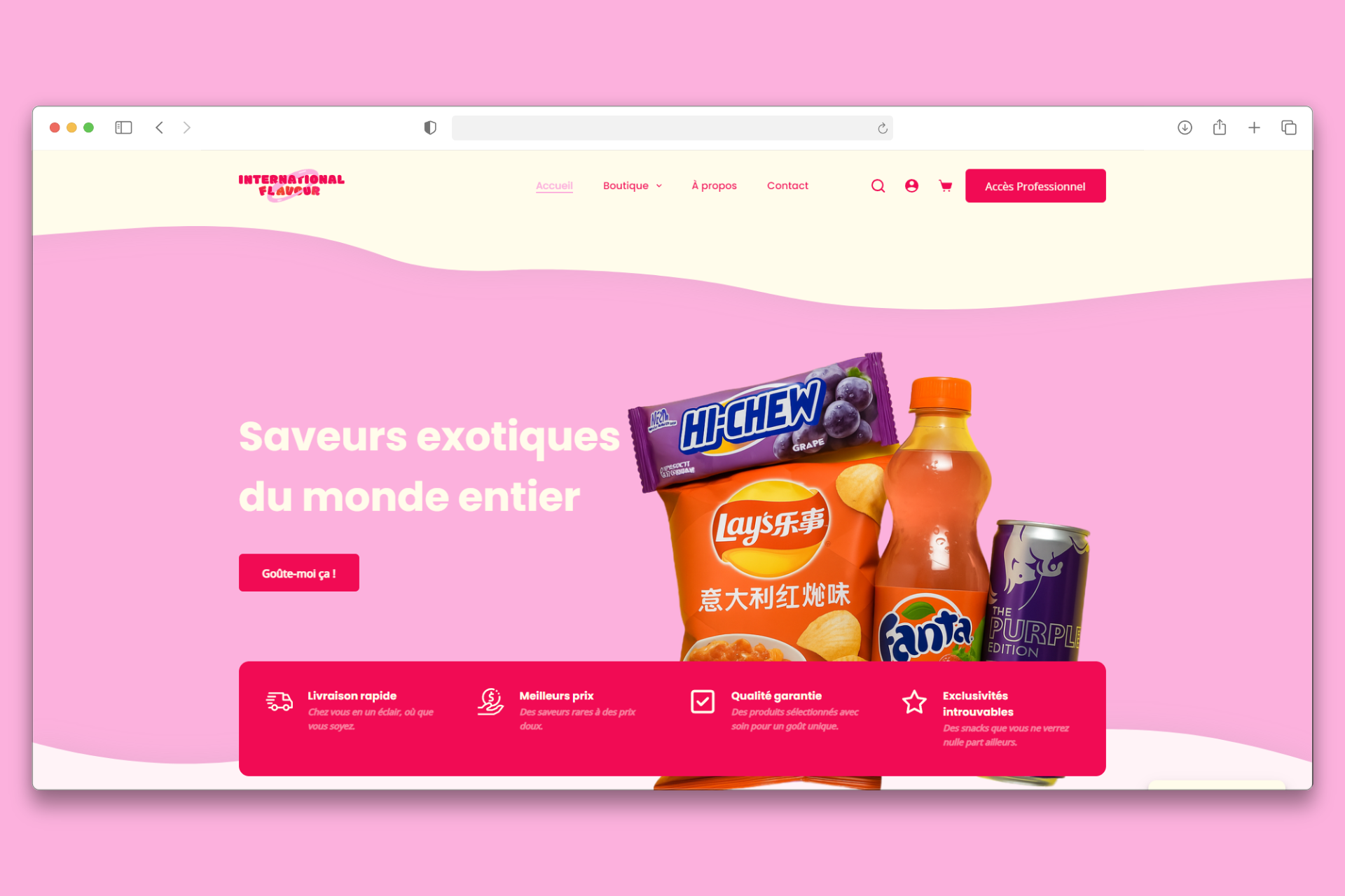 Candy & Snacks E-commerce with Wholesale